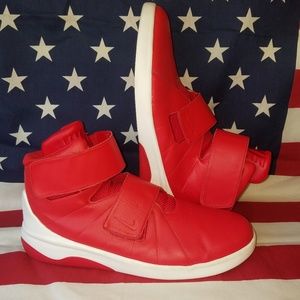 nike high top with velcro strap